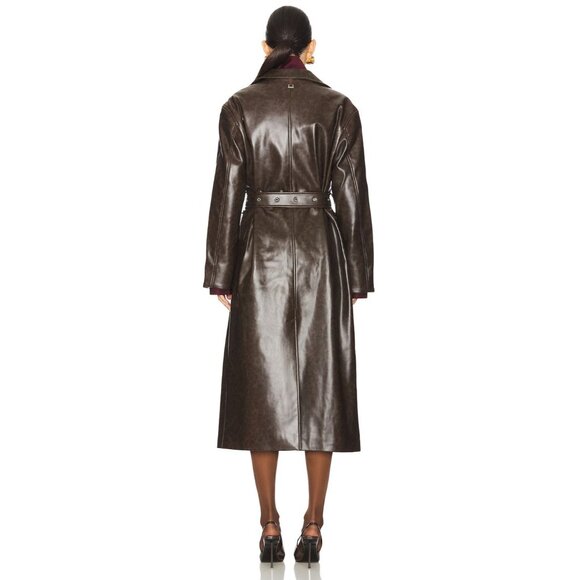 Apparis in Java Tate Trench Coat in Java - Picture 4 of 6